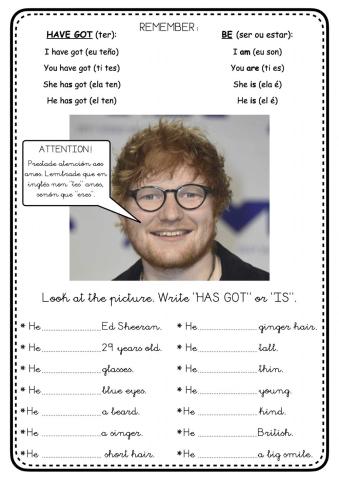 Description - Worksheet 1