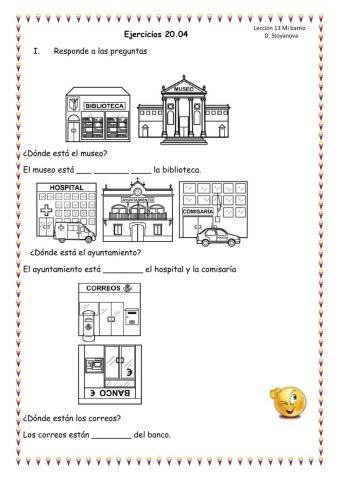 Lección 13 Ejercicios