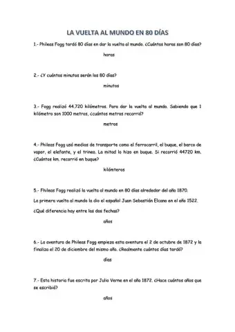 La vuelta al mundo en 80 días