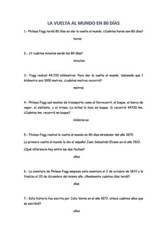 La vuelta al mundo en 80 días