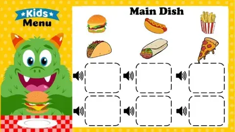 Kids Menu