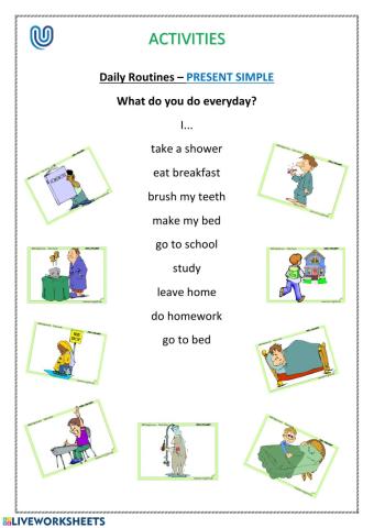 Present & past routines