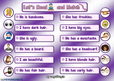 4.9. My Friends - Let's Read and Match 2