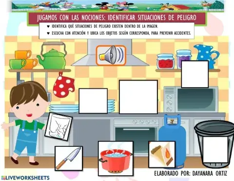 NOCIONES: Situaciones de Peligro y Riesgo para niños
