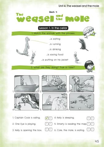 Magic Book 2 Unit 4 Lesson 1