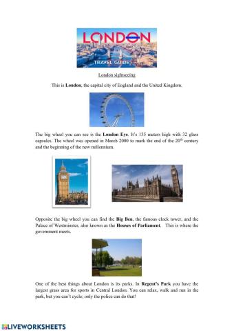 London sightseeing