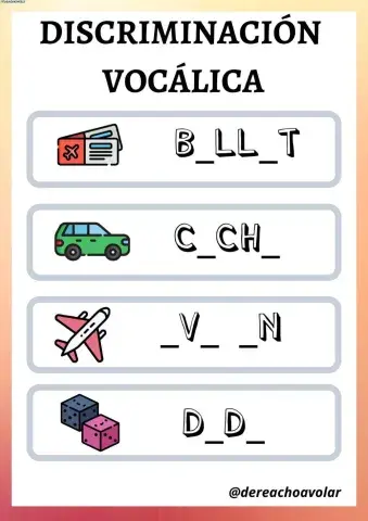 Discriminación vocálica