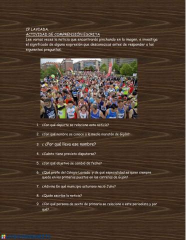 Media maratón de Gijón