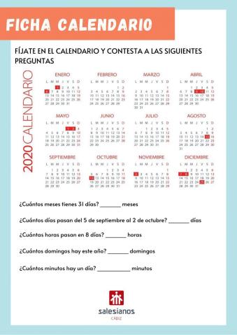 Ficha Calendario