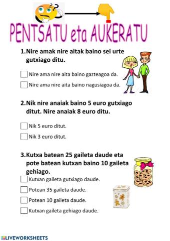 Pentsatu eta erantzun 2