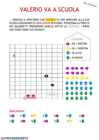 Valerio va a scuola
