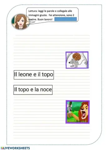 Lettura di parole