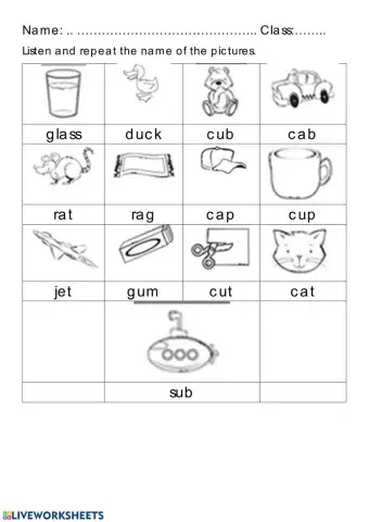 Short Vowels