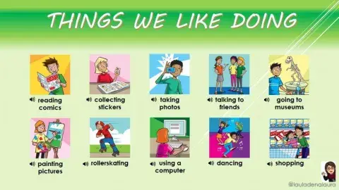 Things we like doing