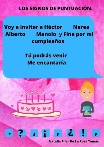 Signos de puntuación.