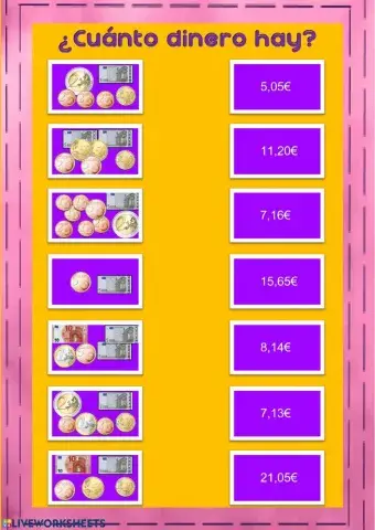 ¿Cuánto dinero hay?