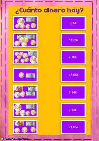 ¿Cuánto dinero hay?