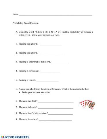 Probability as a Ratio