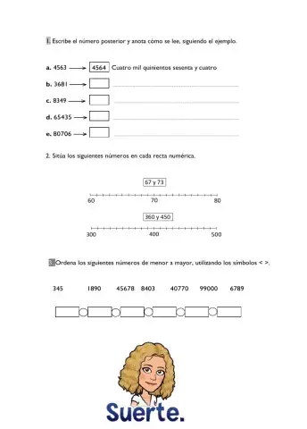 Matemáticas 3º recuperación