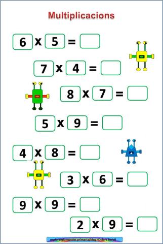 Multiplicacions