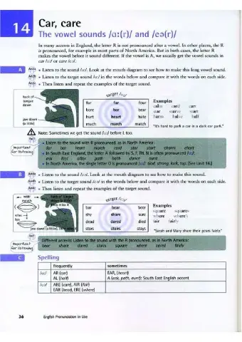 Practice long a and ea