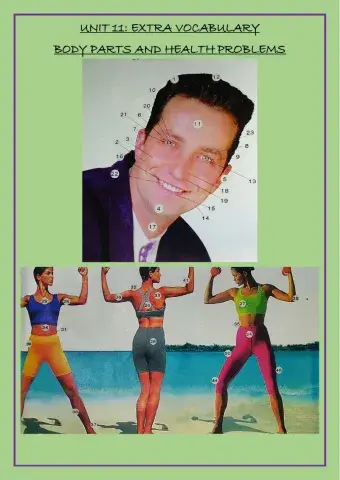 Body parts and health problems