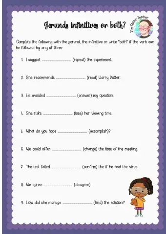 Gerunds, infinitives or both?