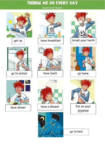 Things we do everyday