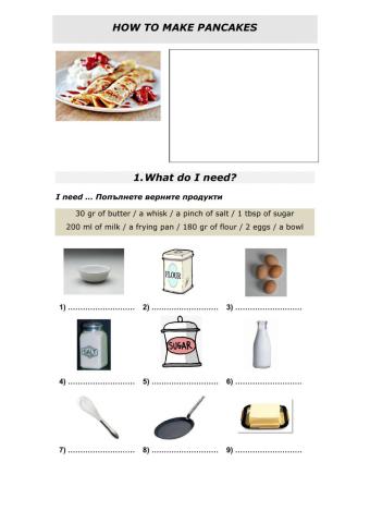 Pancake recipe