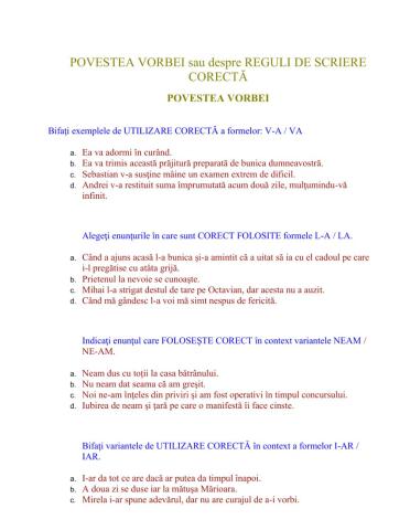 Corectitudinea comunicării