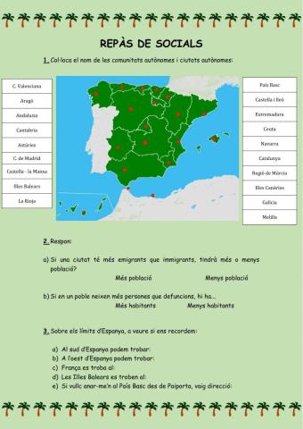 Fitxa de repàs Socials