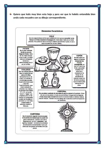 Ficha 4 - eucaristia