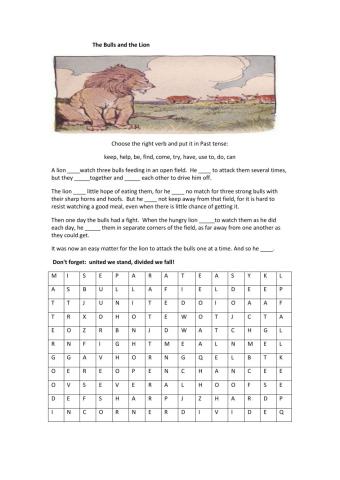 The bulls and the lion