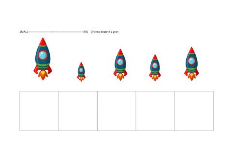 Big -small rocket