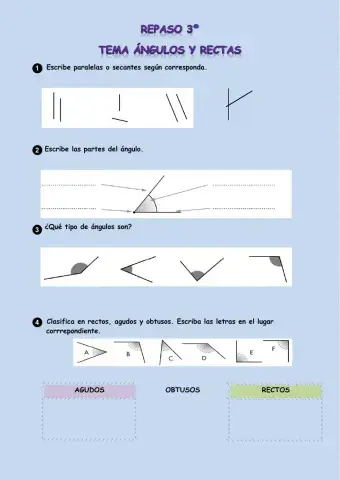 Repaso matemáticas 3º