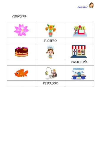 Familia de palabras: ficha 2