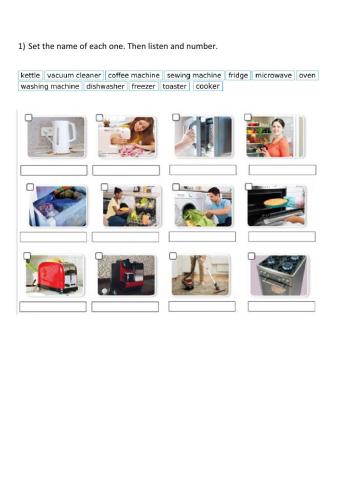 Electrical appliances