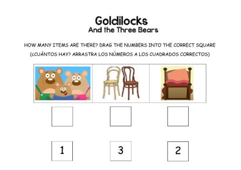 Goldilocks - maths