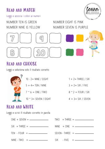 Numbers 1-10