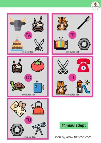 ¡Empieza por la sílaba!