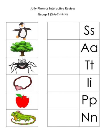 Jolly Phonics 1st Group review