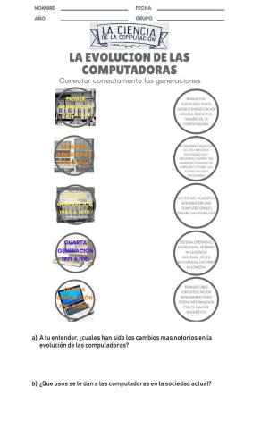 La evolución de las computadoras