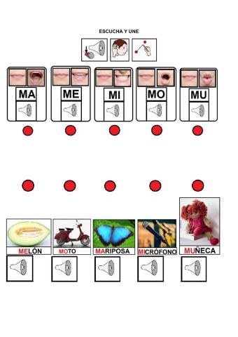 ESCUCHA Y UNE: MA ME MI MO MU