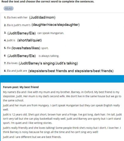 Reading Family description