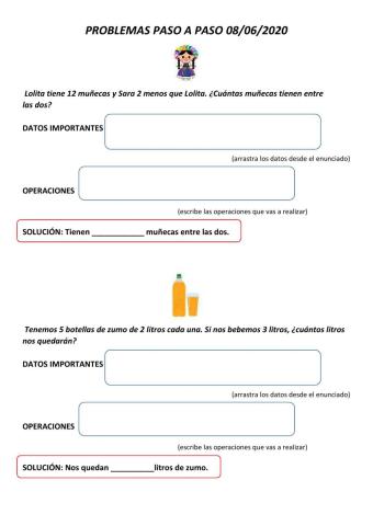 Problemas para 3º 3