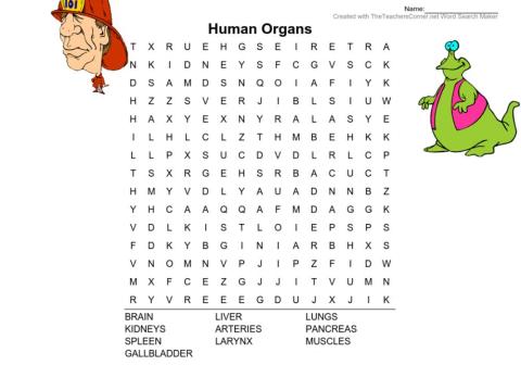 Human organs