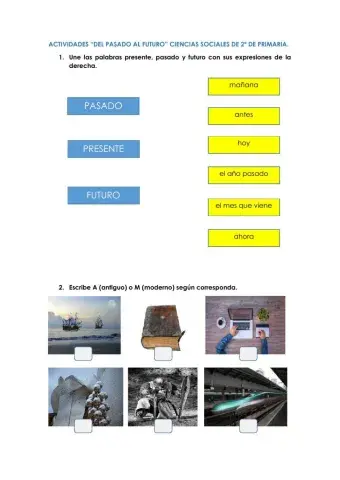 Del pasado al futuro