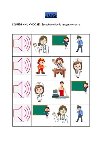 Jobs, listen and choose.