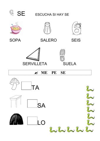 Letra S