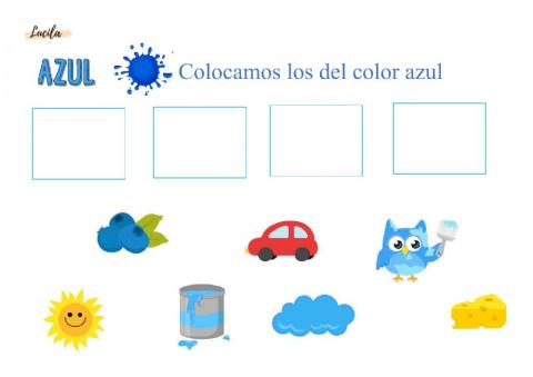 Color Azul